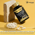 WELLNESS LABSRX Lions Mane Supplement Organic Capsules