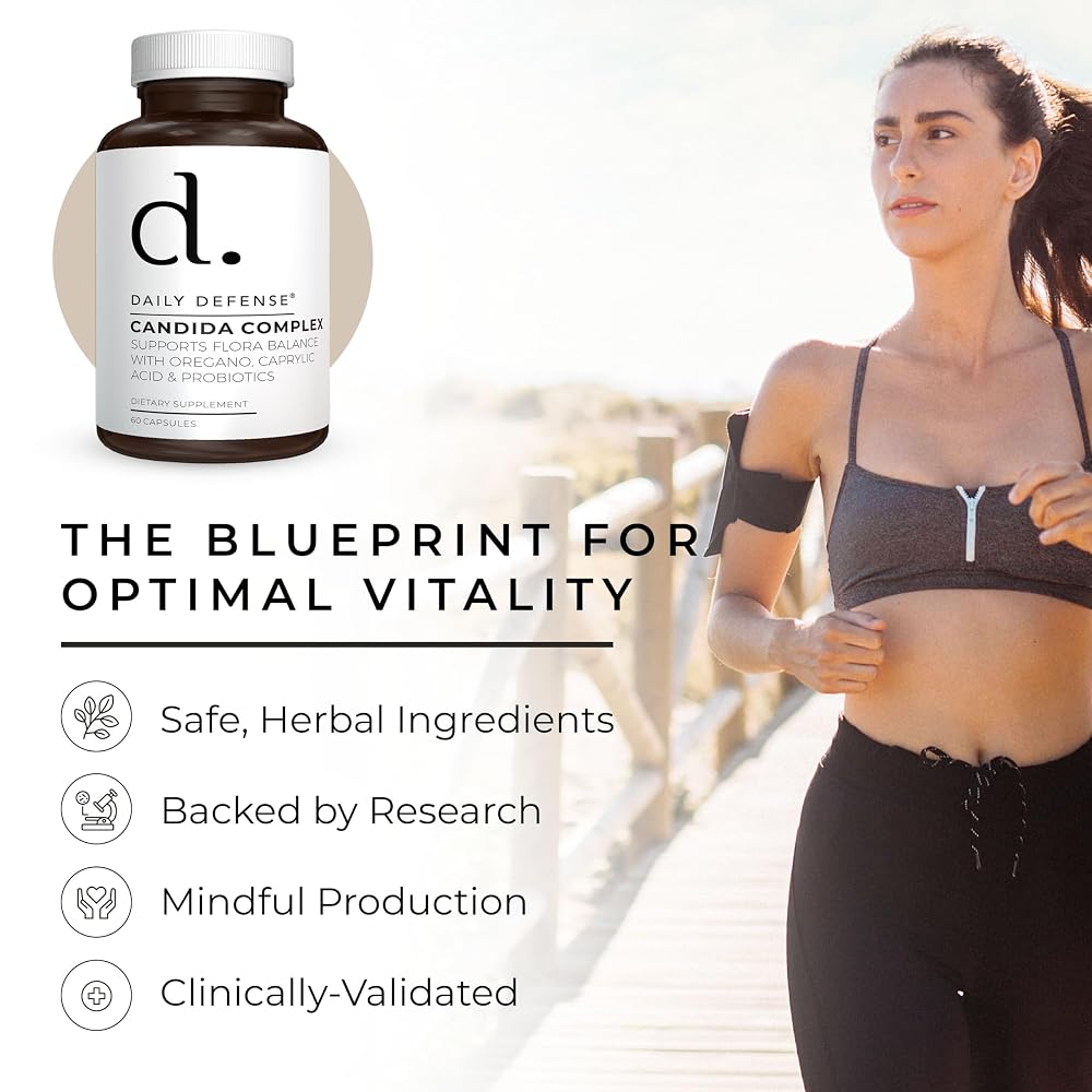 Daily Defense Candida Flush & Cleanse Gut Support - 60 Capsules - image 7