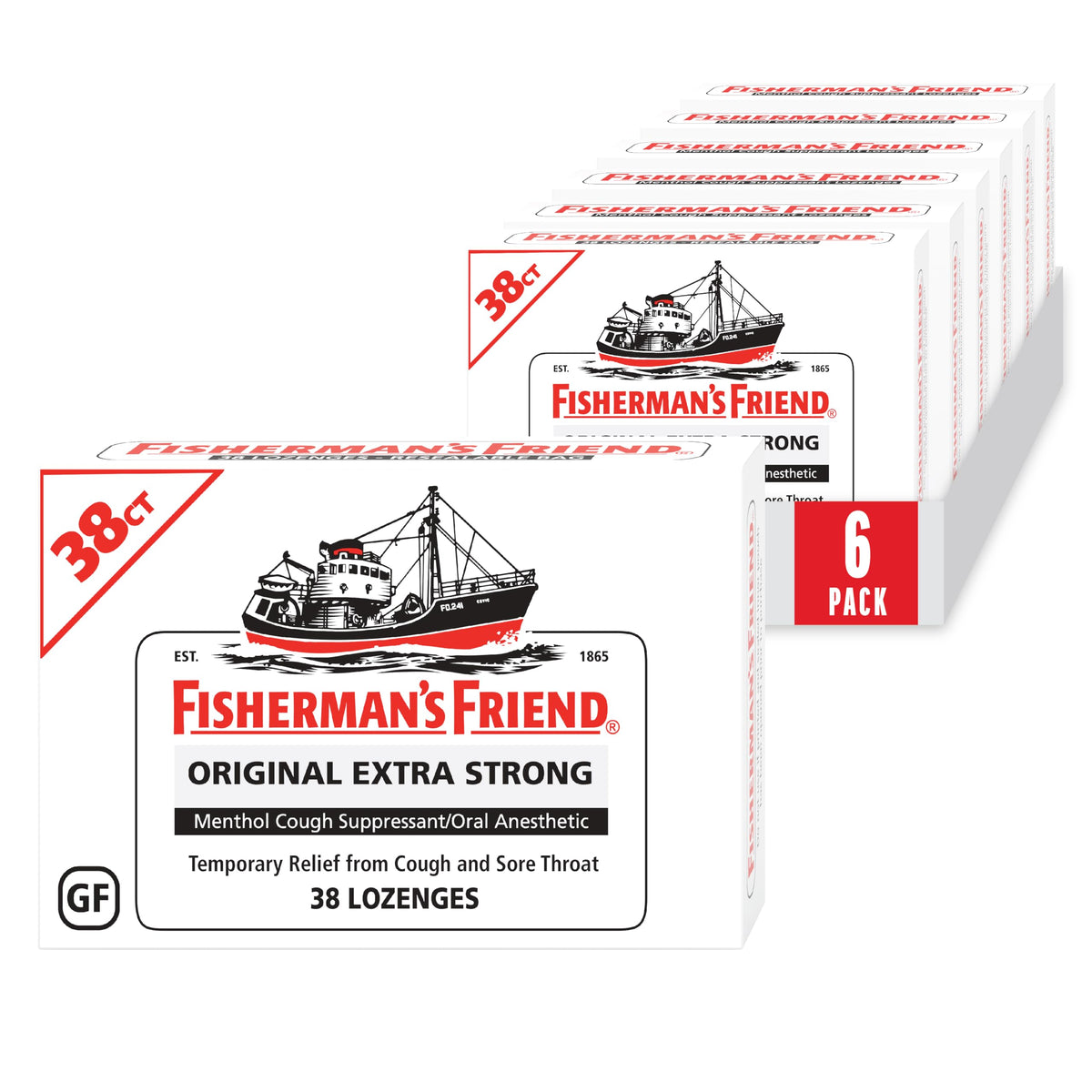 Fisherman's Friend Original Extra Strong Cough Drops - 228 Count