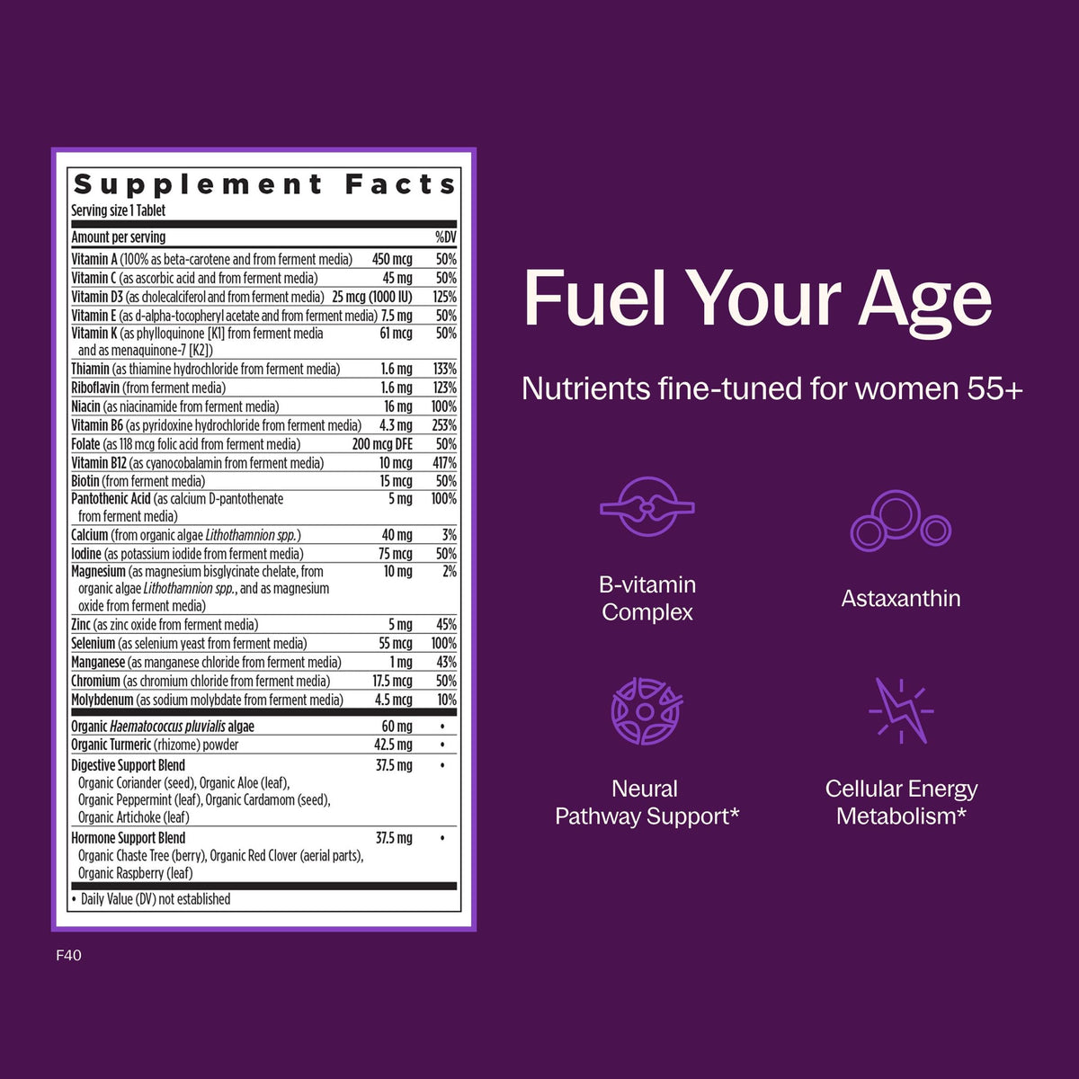 New Chapter Multivitamin for Women 50 Plus
