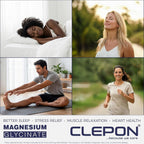 CLEPON Magnesium Glycinate 100mg for Sleep & Relaxation - 60 Capsules - image 7