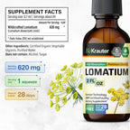 BIO KRAUTER Lomatium Tincture for Respiratory Support - 2 Fl Oz - image 3