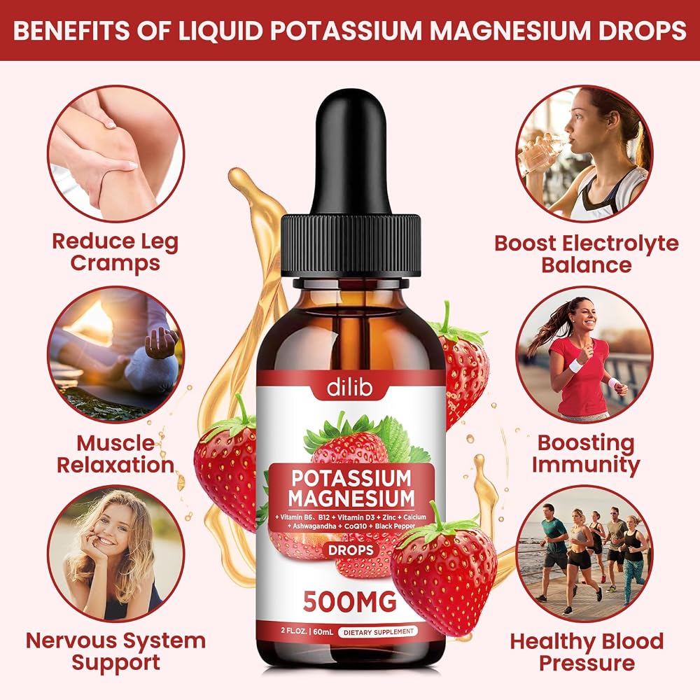 dilib Potassium Magnesium Citrate Supplement