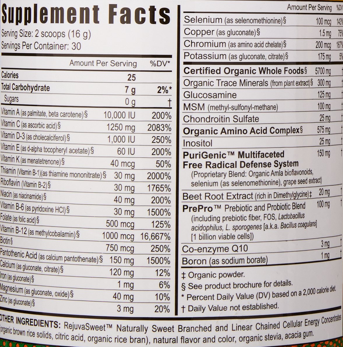 Youngevity Beyond Tangy Tangerine 2.0 Citrus Peach Infusion Canister