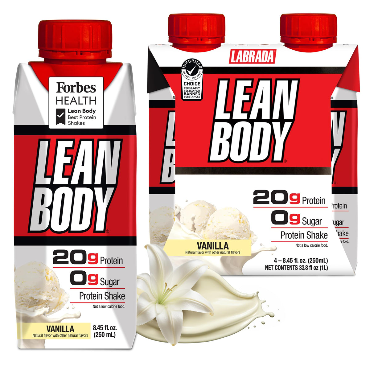 Labrada Lean Body Ready-to-Drink Chocolate Protein Shake