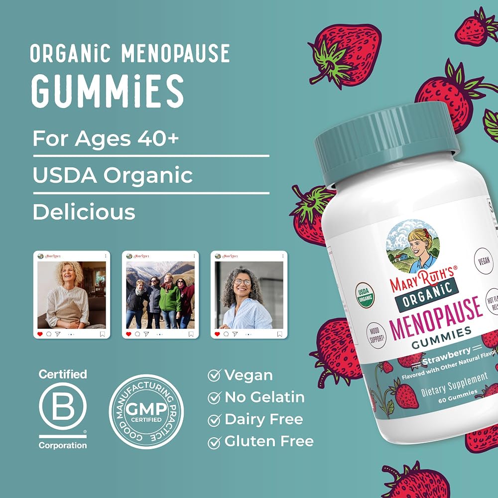 MaryRuth's Organic Menopause Support Gummies - 60 Count - image 8
