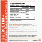 ForestLeaf Quercetin with Bromelain 1350mg - Blend with Vitamin C