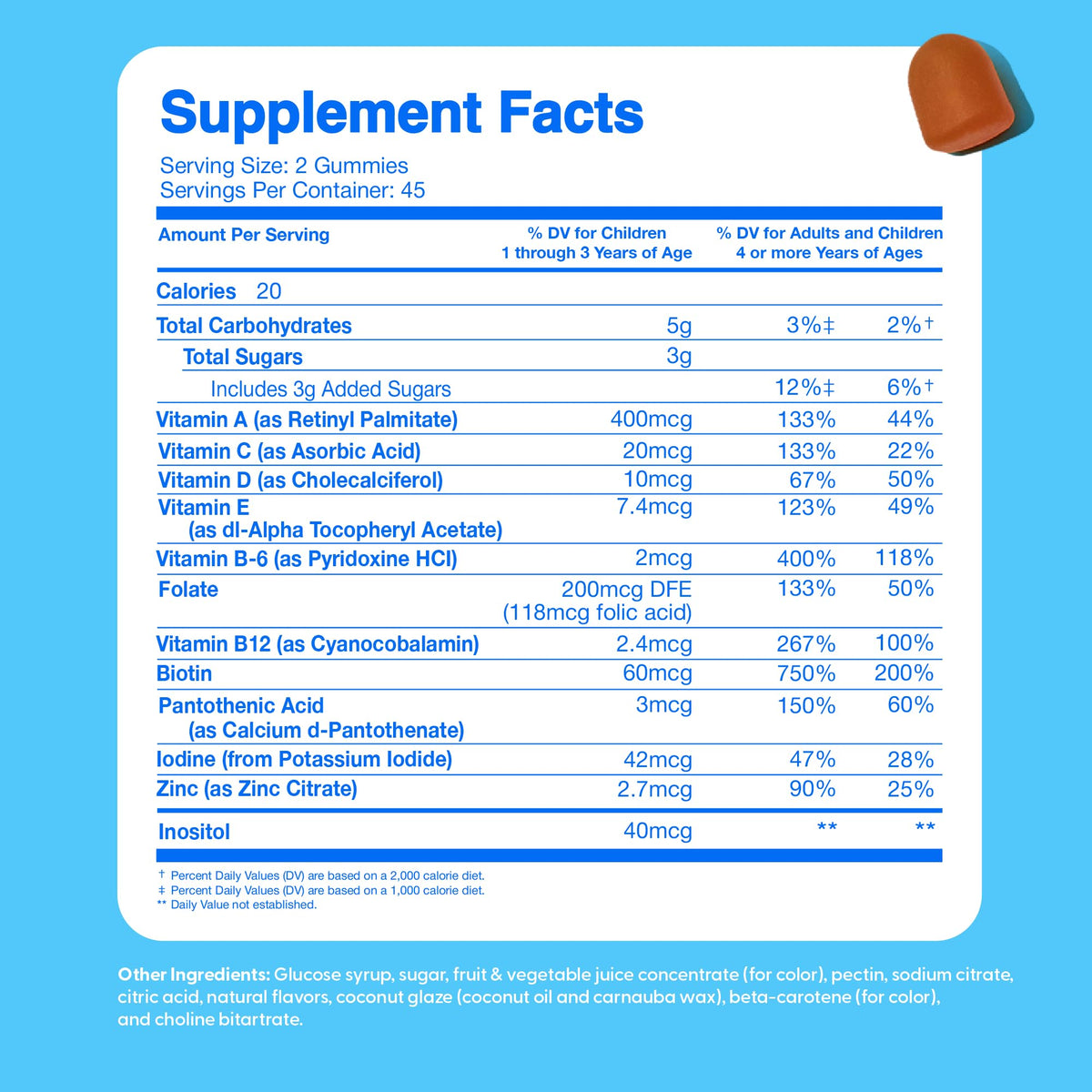 The Feel Great Vitamin Company Organic Kids Multivitamin Gummies - 90 Count - image 4
