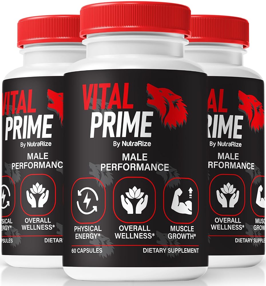 NutraRize Vital Prime for Men Endurance & Stamina - 180 Capsules