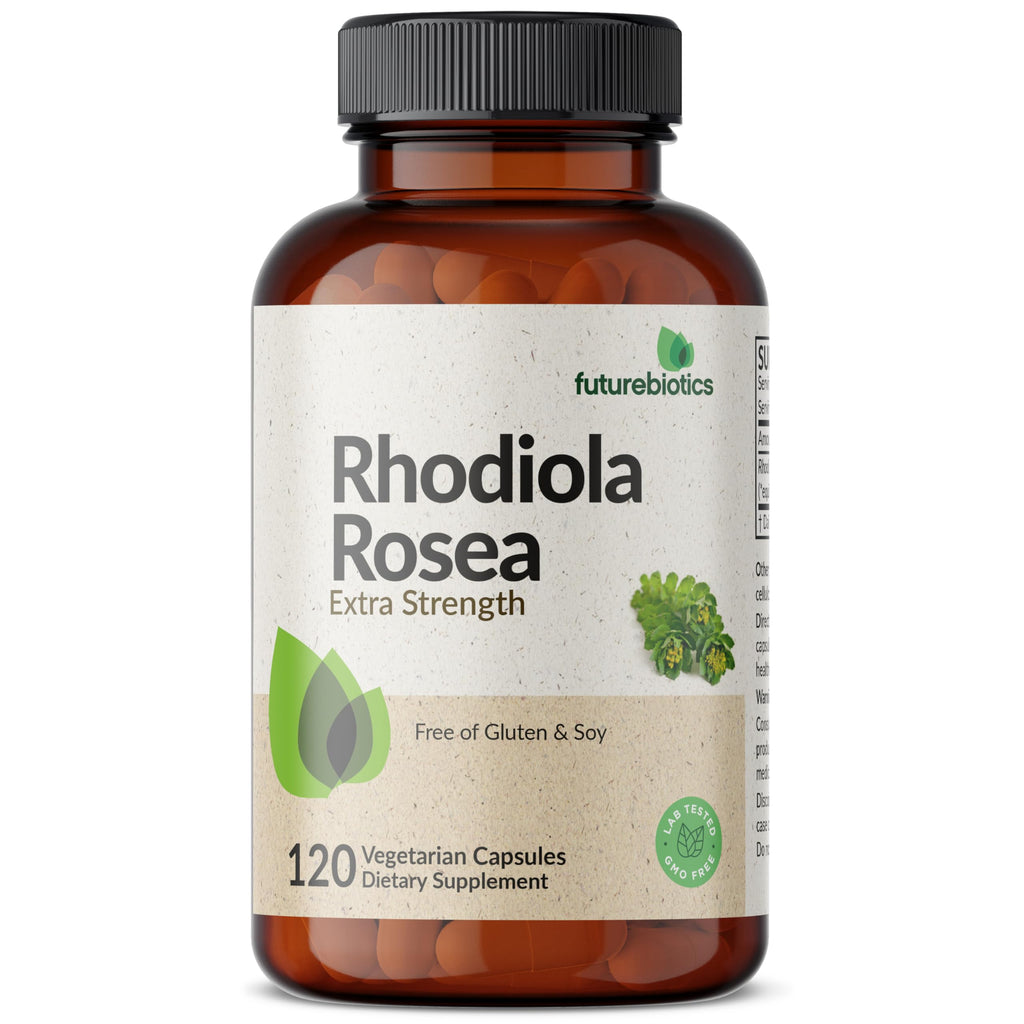 Futurebiotics Rhodiola Rosea 1000 MG Adaptogenic Herb Supports Brain