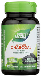 Nature's Way Activated Charcoal - 100 Capsules