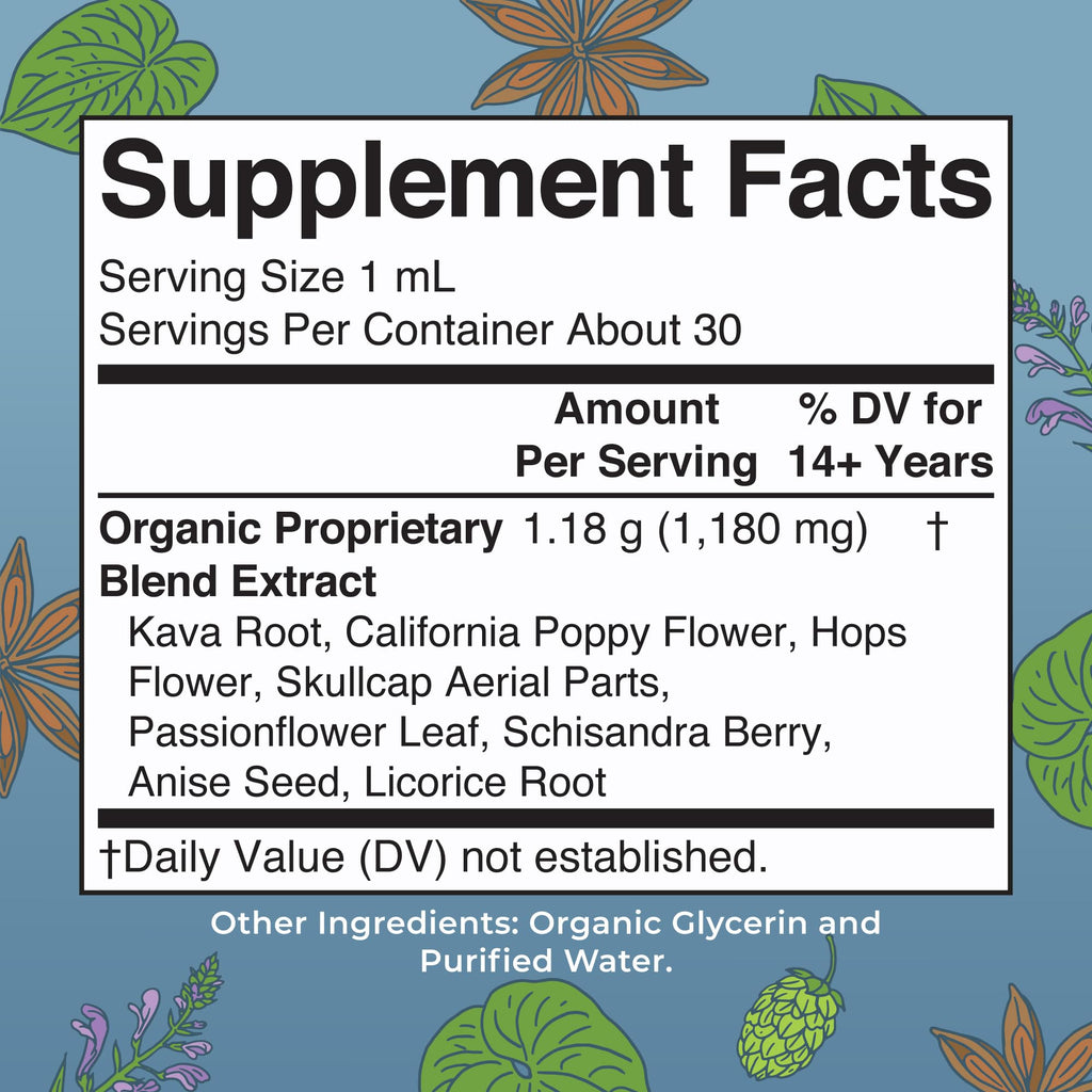 MaryRuth's Calming Kava Liquid Drops Herbal Supplement - 1 oz - image 2