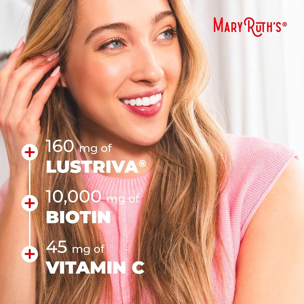 MaryRuth's Multivitamin + Hair Growth Gummies - 60 Count - image 6