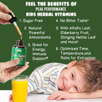 Peak Performance Kids Herbal Multivitamin Liquid - 2 Fl Oz - image 2