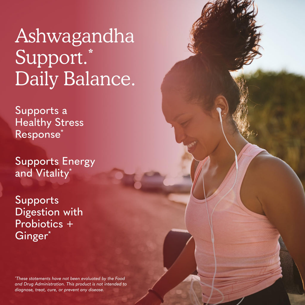 Garden of Life Organic Ashwagandha with Probiotics & Ginger - 60 Tablets - image 5