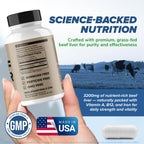 MaxLife Naturals Grass Fed Beef Liver Capsules 3200mg - 120 Count - image 5