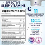 Nature's Nutrition Sleep Gummies 12 mg Melatonin - 60 Gummies - image 2