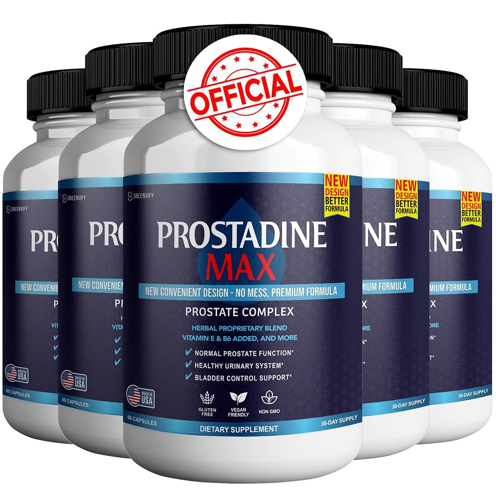 GREENVIFY Prostadine Max Prostate Supplements for Men Capsules