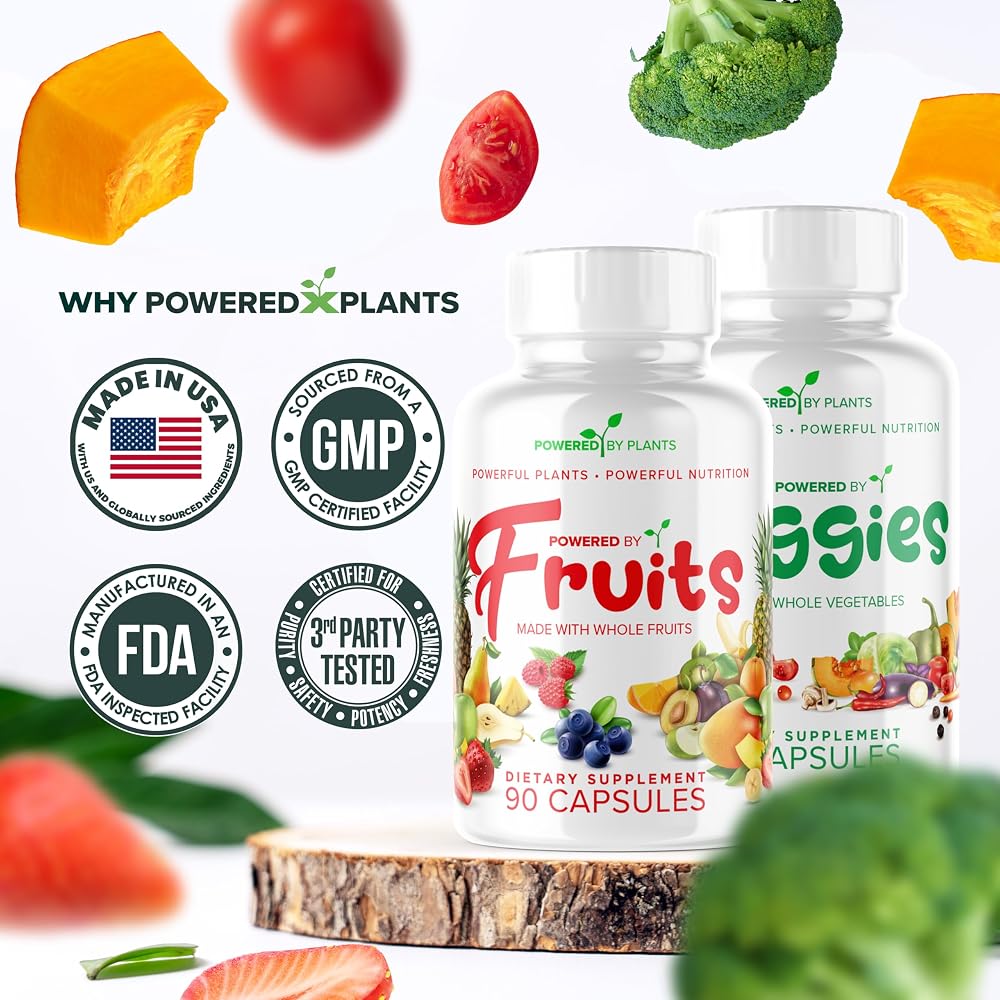 POWERED X PLANTS Fruit & Veggies Capsules - image 7