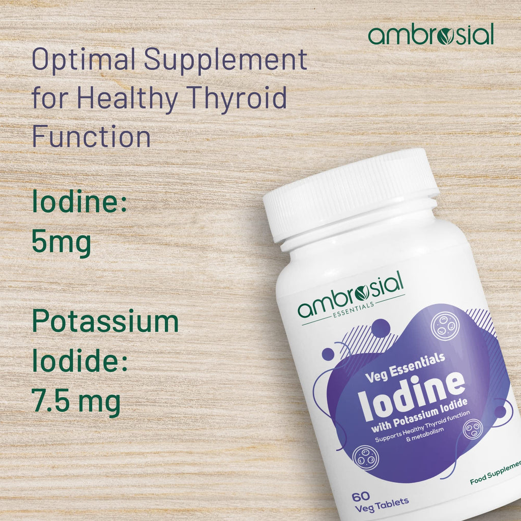 Ambrosial Iodine 5000mcg Tablets - 60 Count - image 6