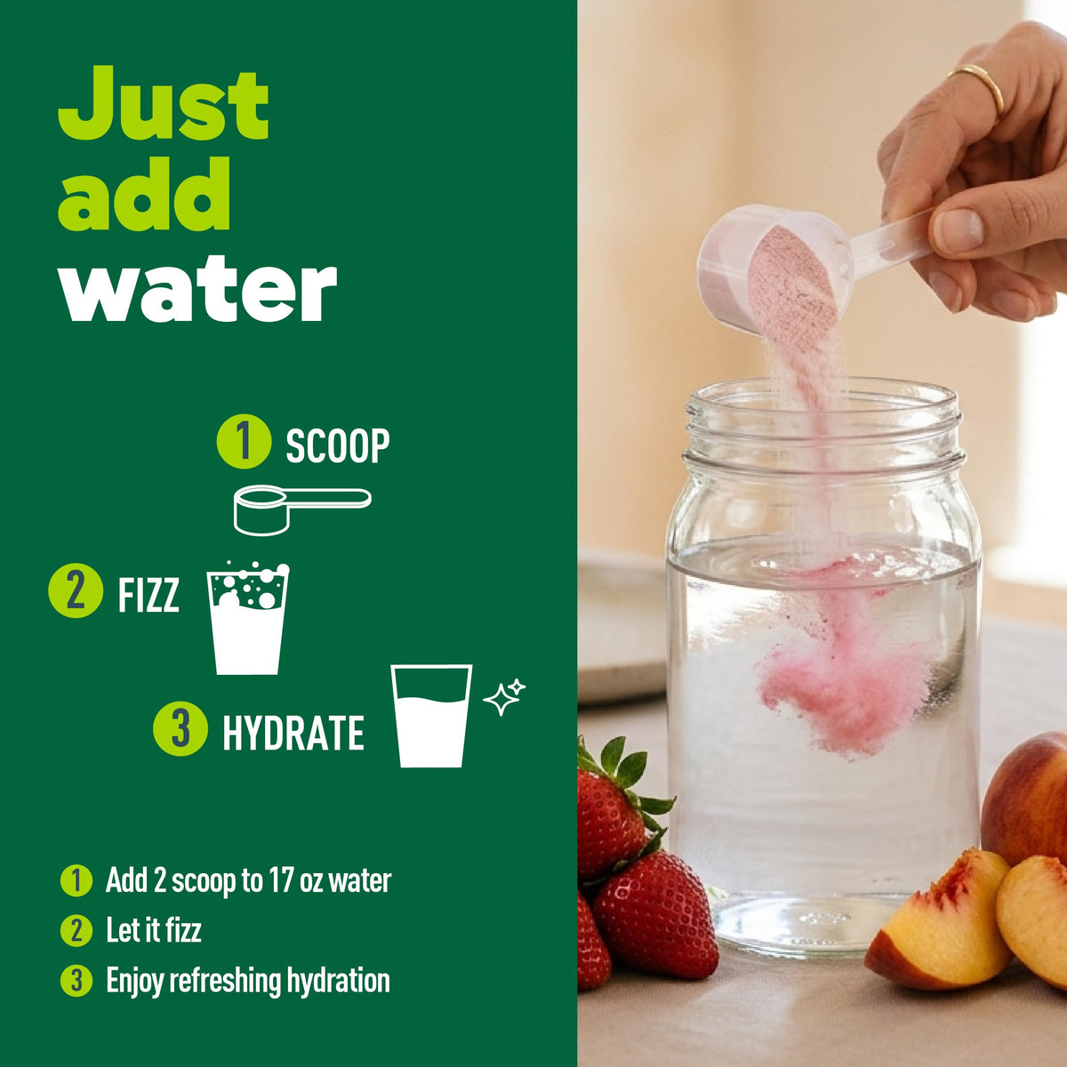 Organika Enhanced Electrolytes with Collagen