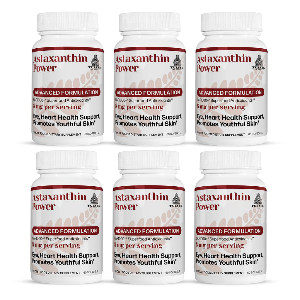 TURNER New Zealand Astaxanthin Power with UAF1000+ - 180 Softgels