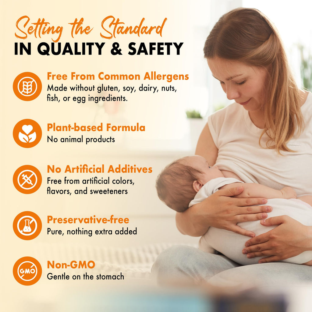 HERBALICIOUS Goat's Rue 1000mg Capsules for Breastmilk Support - 100 Capsules - image 3