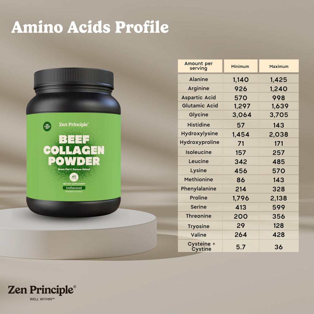 Zen Principle Grass-Fed Collagen Peptides