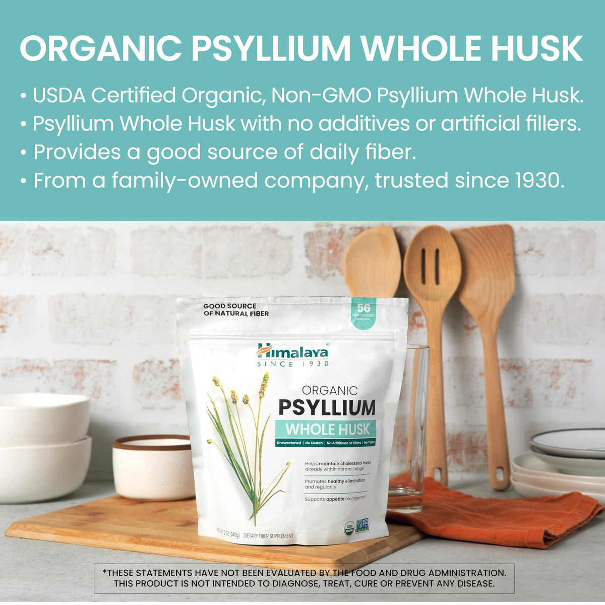 Himalaya Organic Psyllium Whole Husk