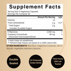 NatureBell D-Mannose 500mg Capsules Urinary Tract Support - image 2