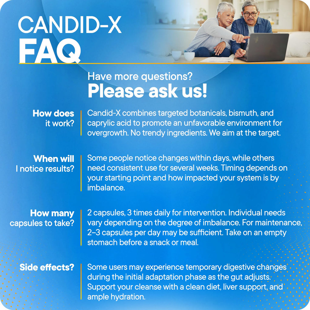 BioMatrix Candida Cleanse Candid-X Gut Health Supplement - 90 Capsules - image 7