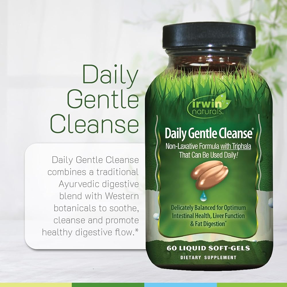 Irwin Naturals Daily Gentle Cleanse Digestion Support - 120 Softgels - image 5