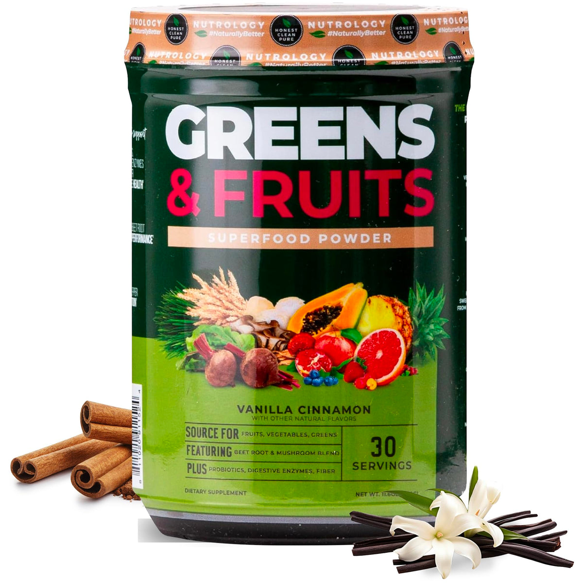 Nutrology Greens & Fruits-Naturally Sourced Fruits