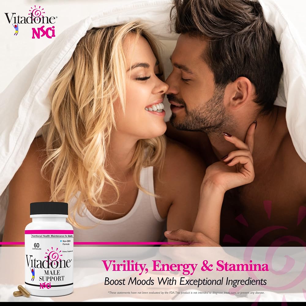 Vitadone NSC Male Bedroom Support - 60 Capsules - image 2