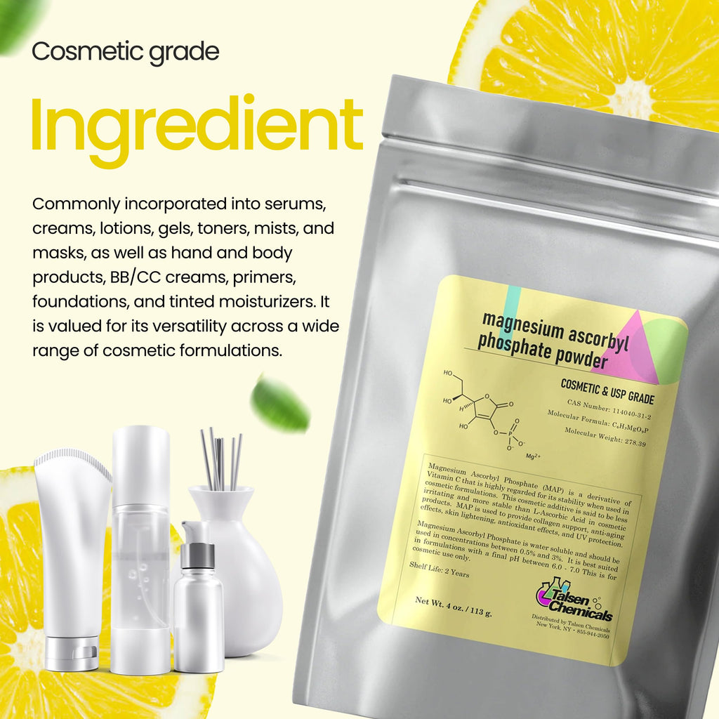 Talsen Chemicals Magnesium Ascorbyl Phosphate Powder - 2 Ounce - image 3