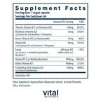 Vital Nutrients Vitamin B-Complex, Methylated B Vitamins