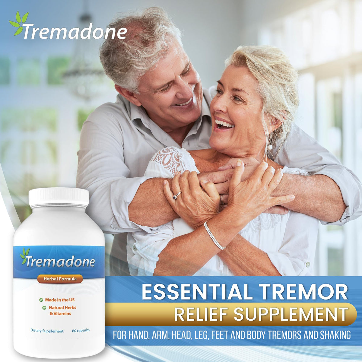 Tremadone Essential Tremor Relief Supplement - 60 Capsules - image 4