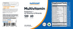 Nutricost Multivitamin with Probiotics - 120 Vegetarian Capsules - image 6