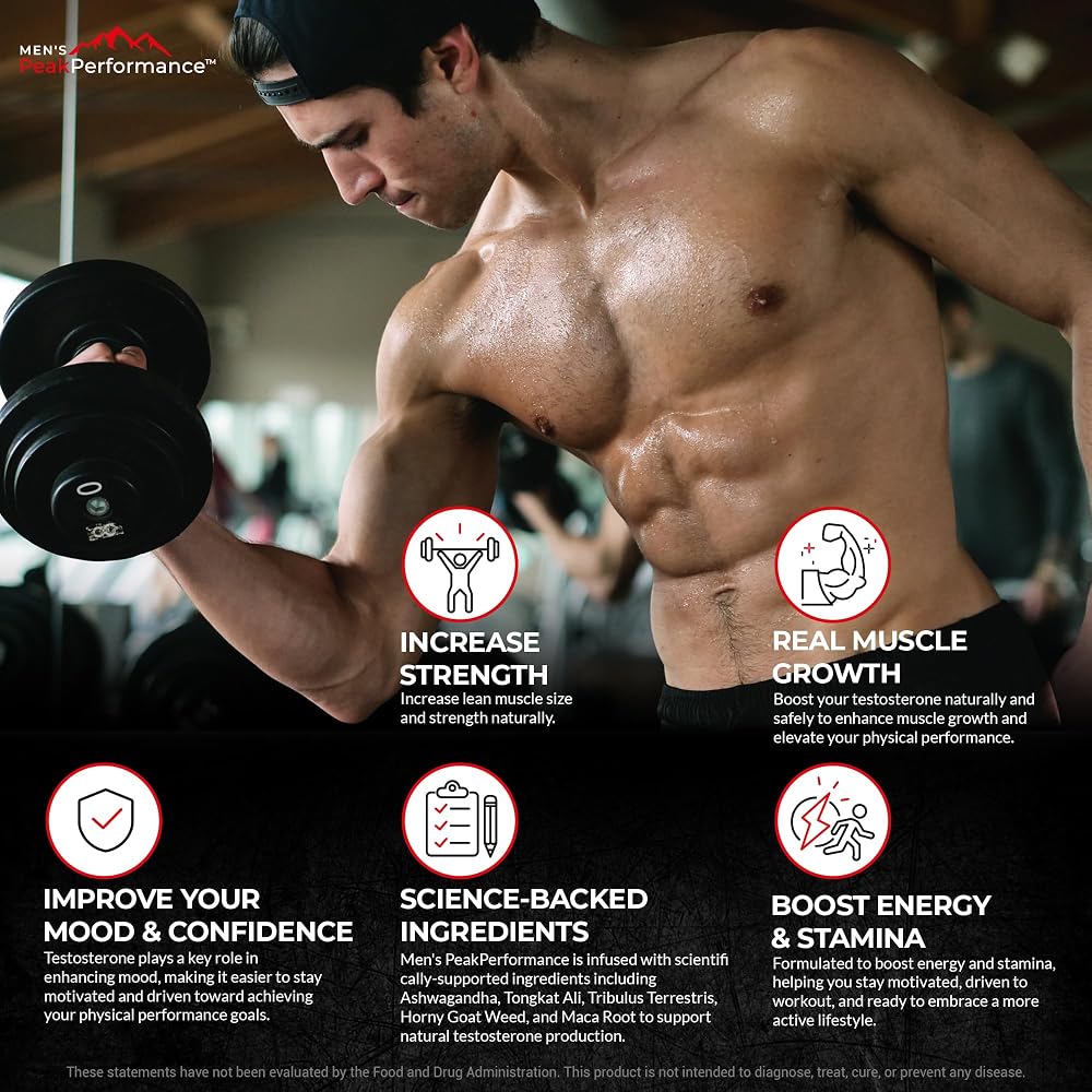 MEN'S PeakPerformance PerformanceMax Energy & Stamina - 10 Capsules - image 3