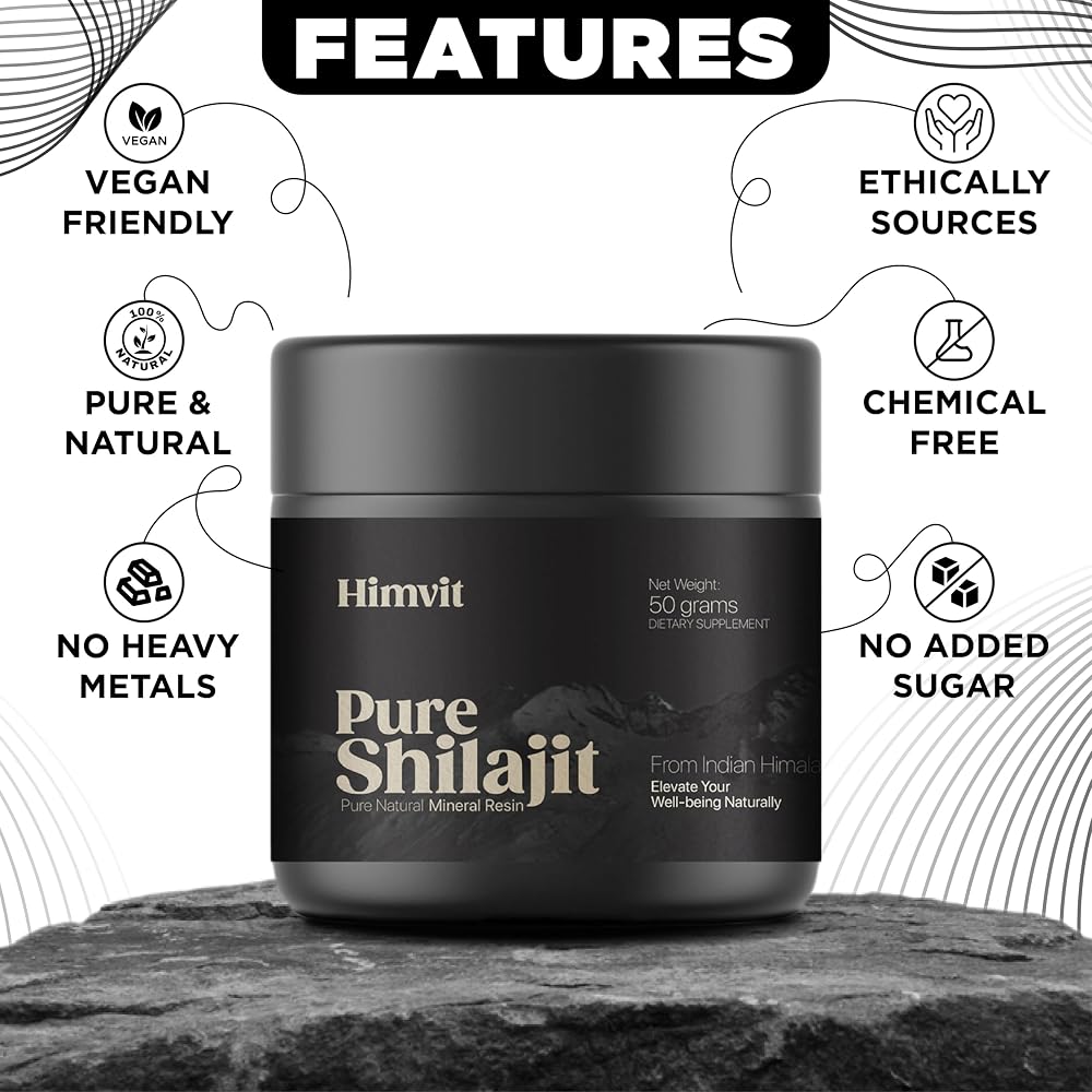 Himvit Pure Himalayan Organic Shilajit Resin - 50 Grams - image 7