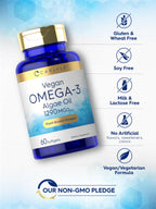 Carlyle Vegan Omega-3 Supplement 1290 mg - 60 Softgels - image 5