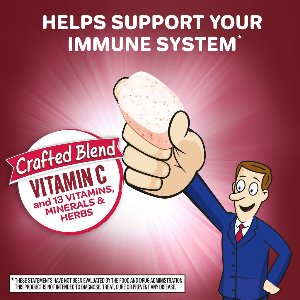 Airborne Vitamin C 1000mg + Zinc Immune Support - 64 Chewable Tablets - image 2