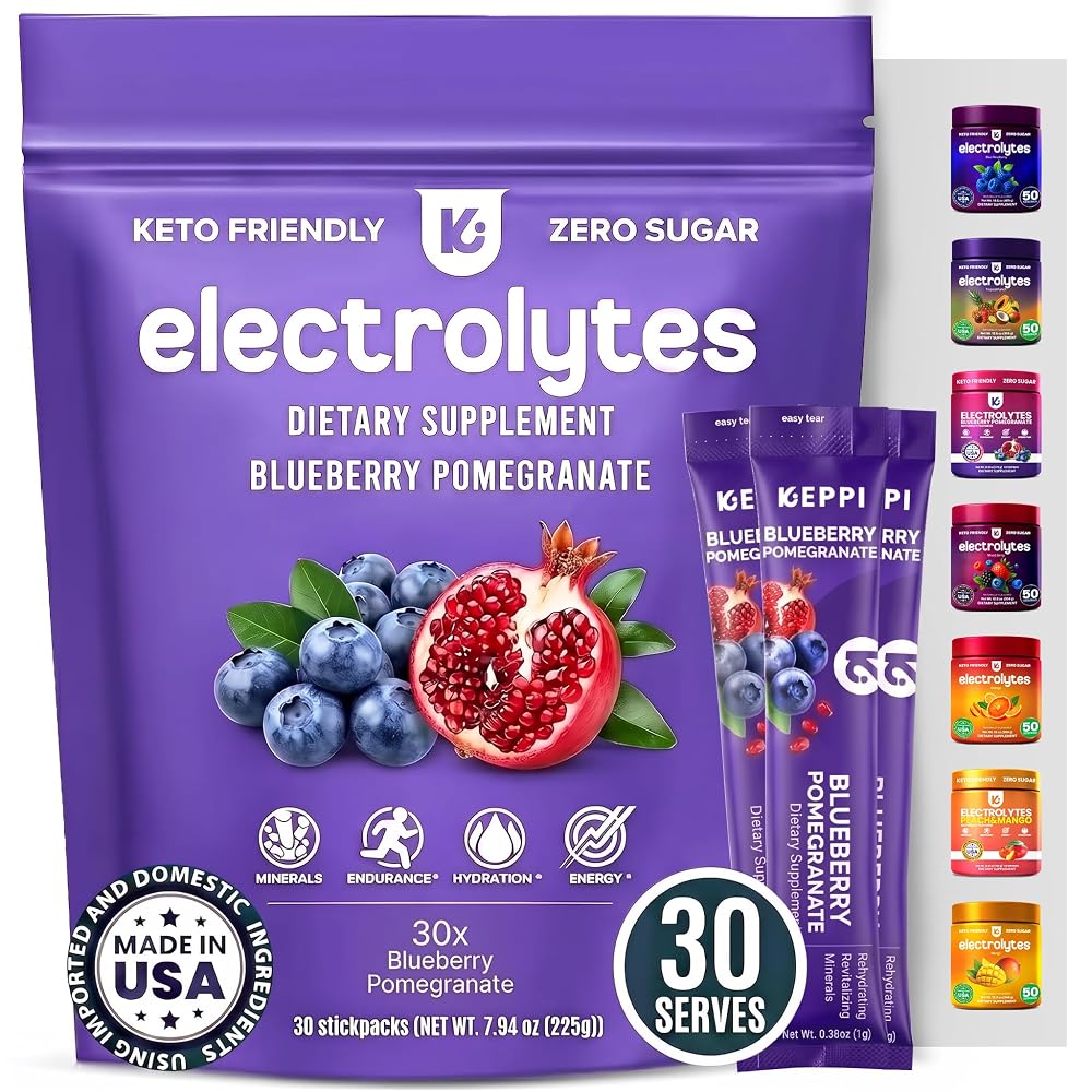 Keppi Electrolytes Powder