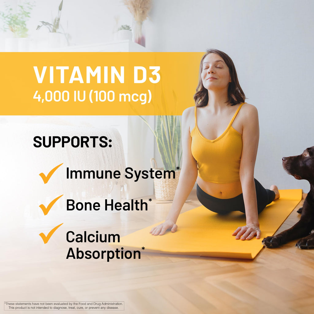 NatureWise Vitamin D3 Supplement, Immune Support