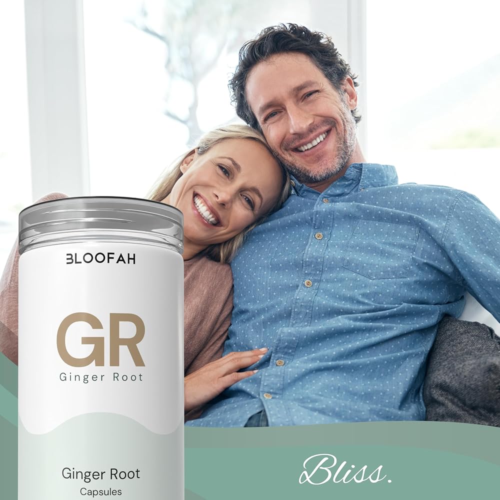 Bloofah Ginger Root 500mg 10:1 Extract Capsules - 120 Count - image 8