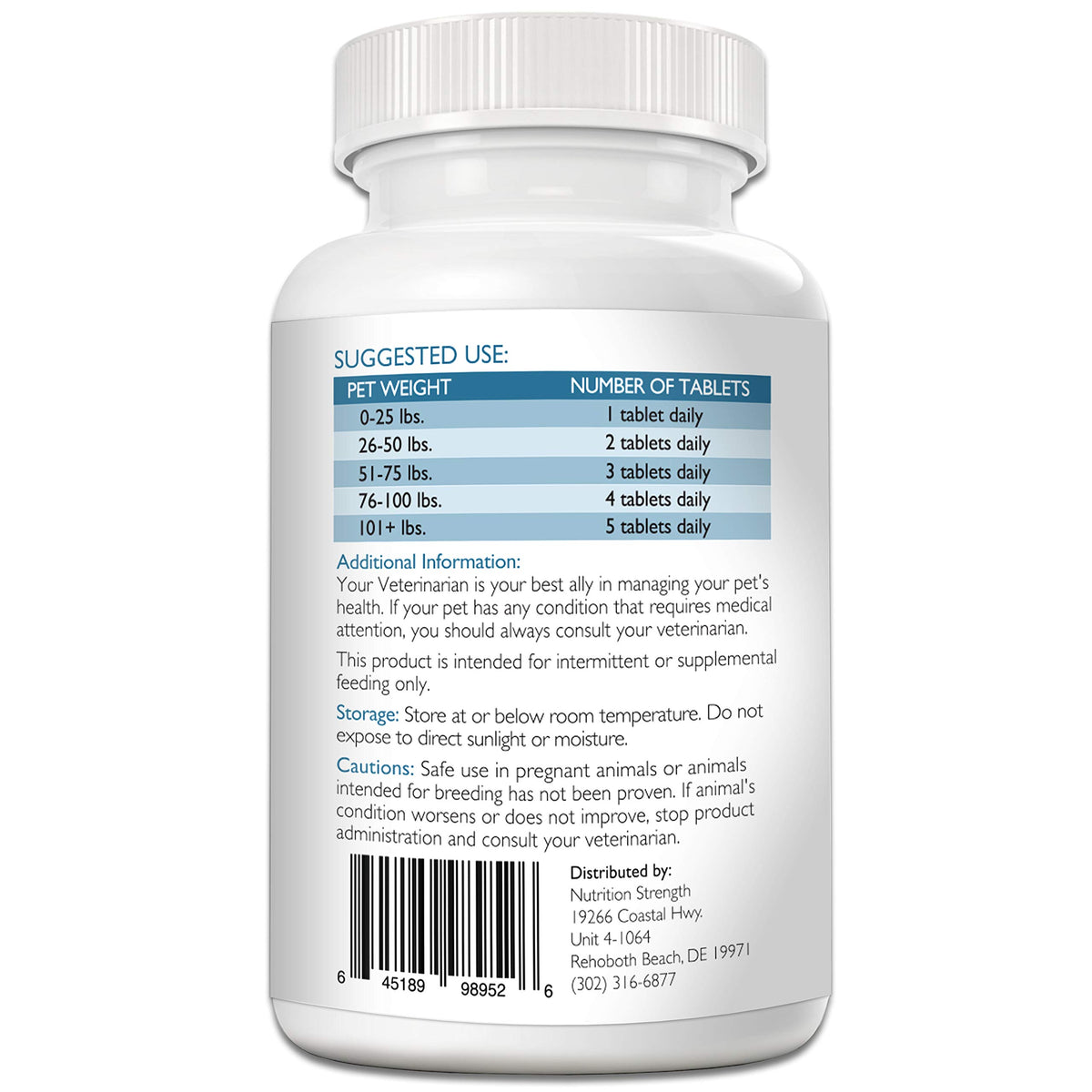 Nutrition Strength Coenzyme Q10 for Dogs Heart Health - 120 Tablets - image 2