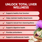 Clinical Effects Liver Support Milk Thistle Supplement - 60 Capsules - image 3