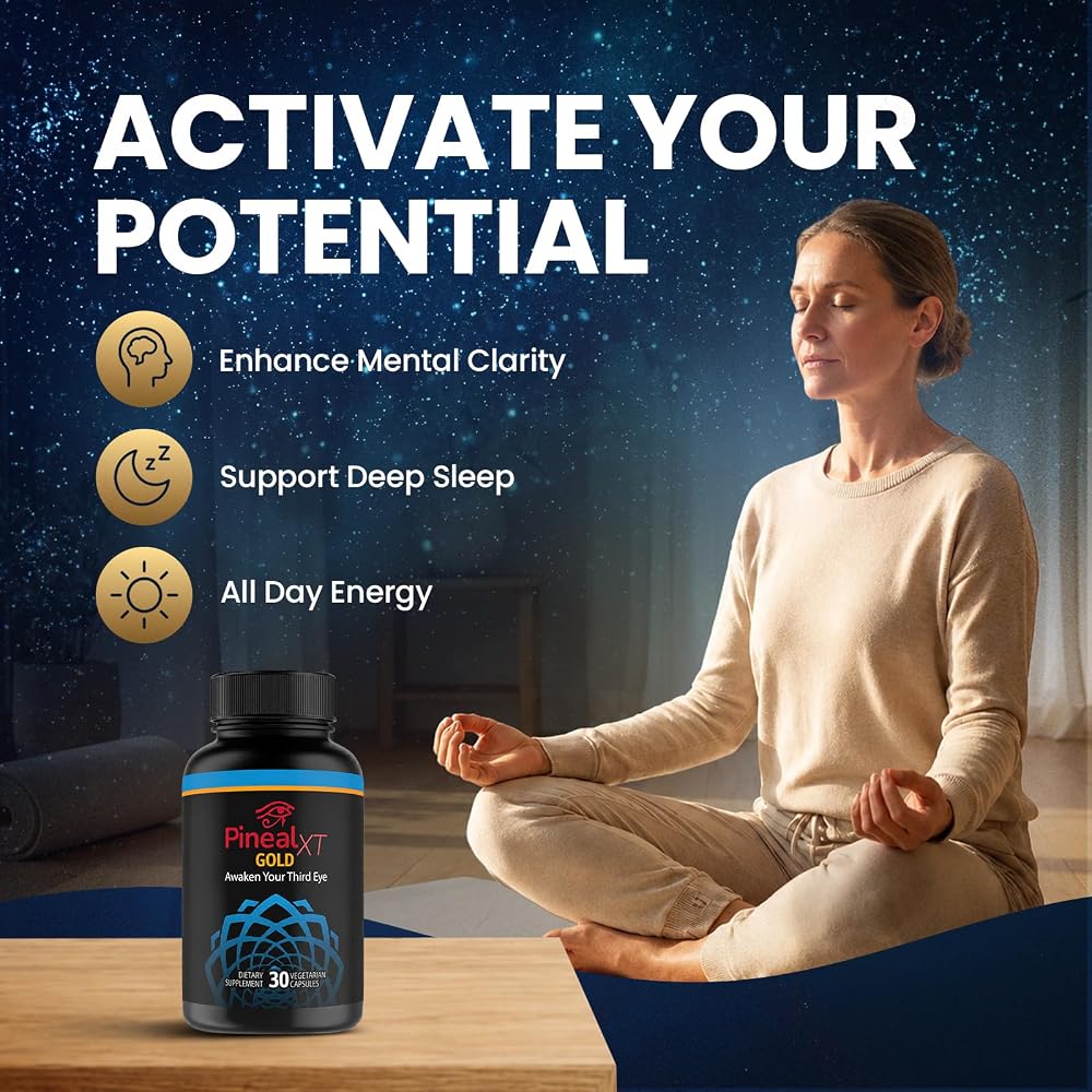 Nutraville Pineal XT Gold - Pineal Gland Supplement - Third Eye