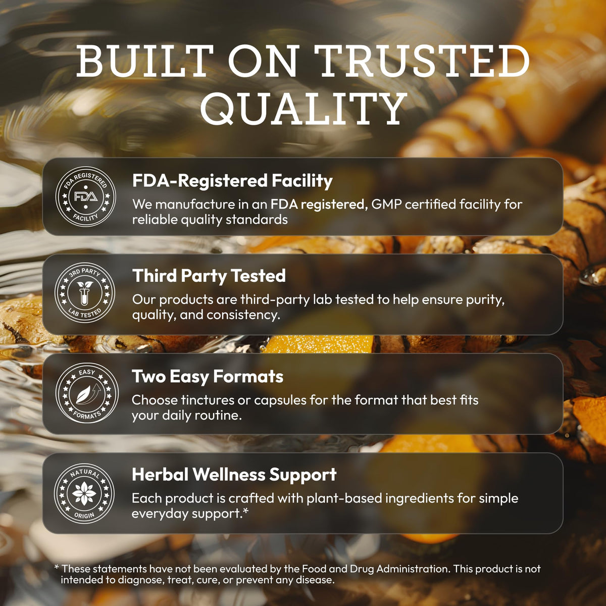 Secrets of the Tribe Goldenseal Root Tincture Alcohol-Free Extract