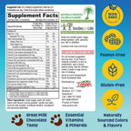 YUM-V'S Kids Multivitamin Chewable Chocolate Bears - 120 Count - image 5